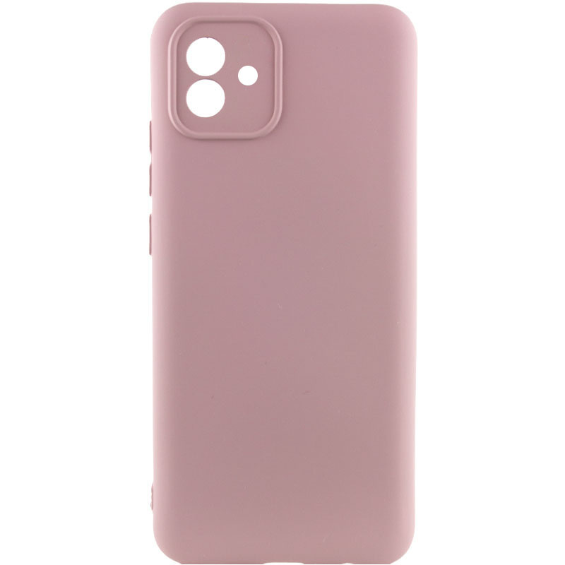 Чохол Silicone Cover Lakshmi Full Camera (A) для Samsung Galaxy A04 (Рожевий / Pink Sand)