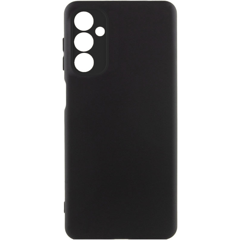 Чехол Silicone Cover Lakshmi Full Camera (A) для Samsung Galaxy A04s (Черный / Black)