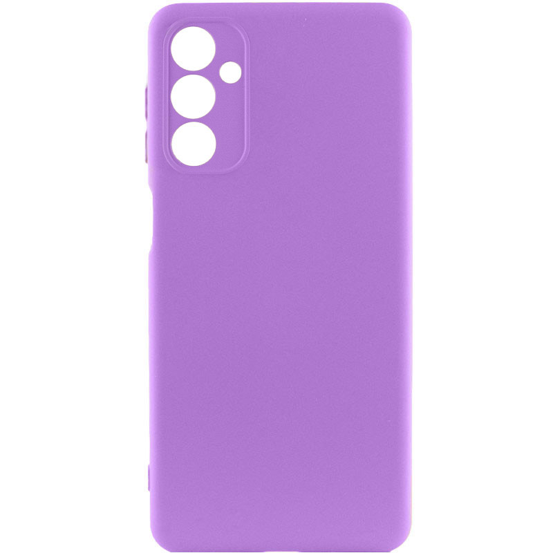 Чехол Silicone Cover Lakshmi Full Camera (A) для Samsung Galaxy A05s (Фиолетовый / Purple)
