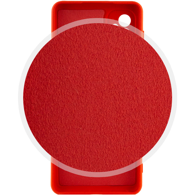 Чехол Silicone Cover Lakshmi Full Camera (A) для Samsung Galaxy A15 4G/5G Красный / Red в магазине onecase.com.ua