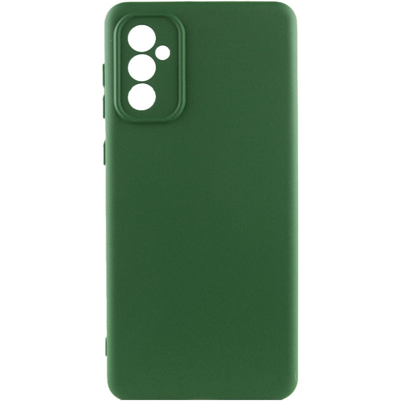 Чехол Silicone Cover Lakshmi Full Camera (A) для Samsung Galaxy A25 5G (Зеленый / Dark green)