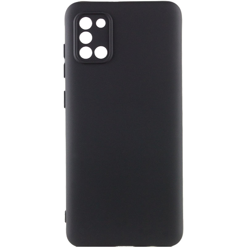 Чехол Silicone Cover Lakshmi Full Camera (A) для Samsung Galaxy A31 (Черный / Black)
