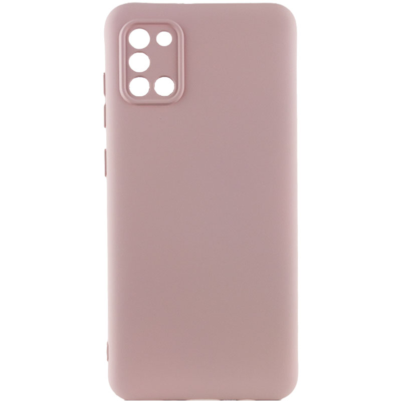 Чехол Silicone Cover Lakshmi Full Camera (A) для Samsung Galaxy A31 (Розовый / Pink Sand)