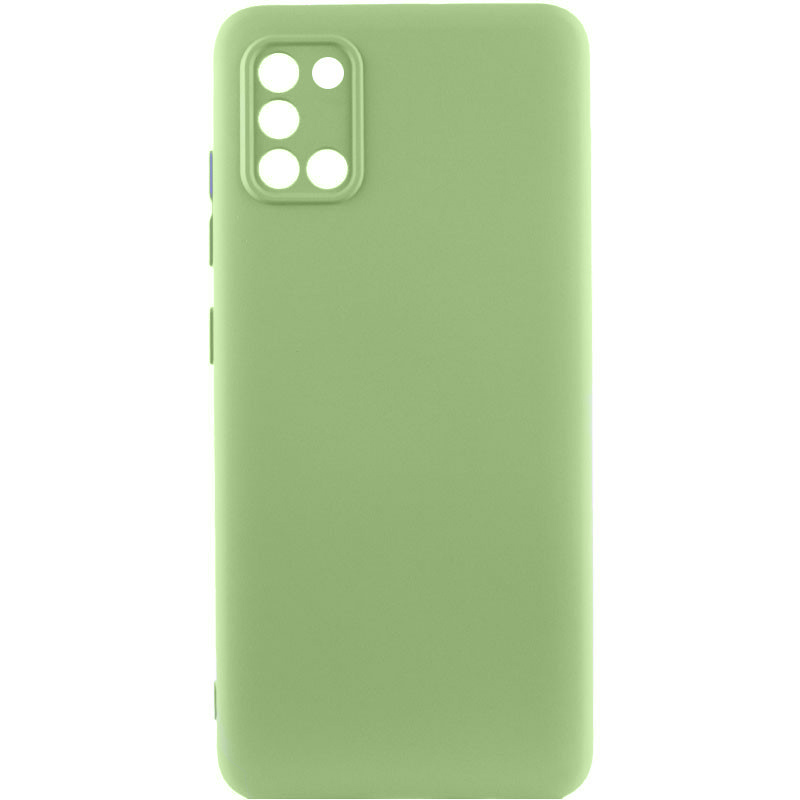 Чохол Silicone Cover Lakshmi Full Camera (A) для Samsung Galaxy A31 (Зелений / Pistachio)
