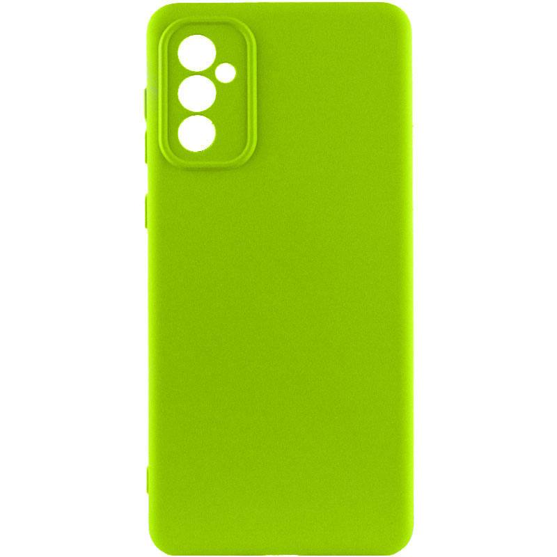 Чехол Silicone Cover Lakshmi Full Camera (A) для Samsung Galaxy A34 5G (Салатовый / Neon Green)