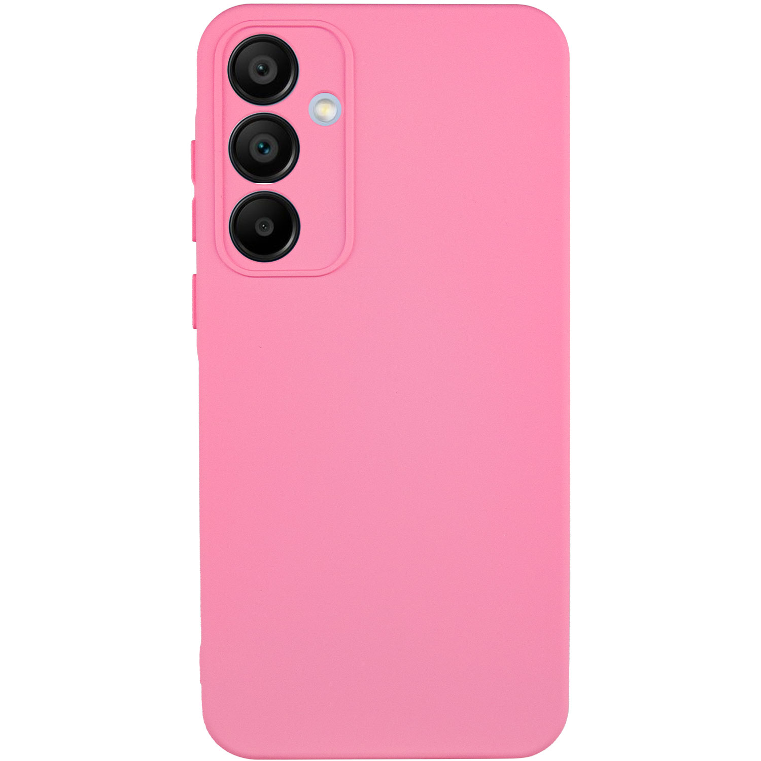 Чехол Silicone Cover Lakshmi Full Camera (A) для Samsung Galaxy A35 (Розовый / Pink)