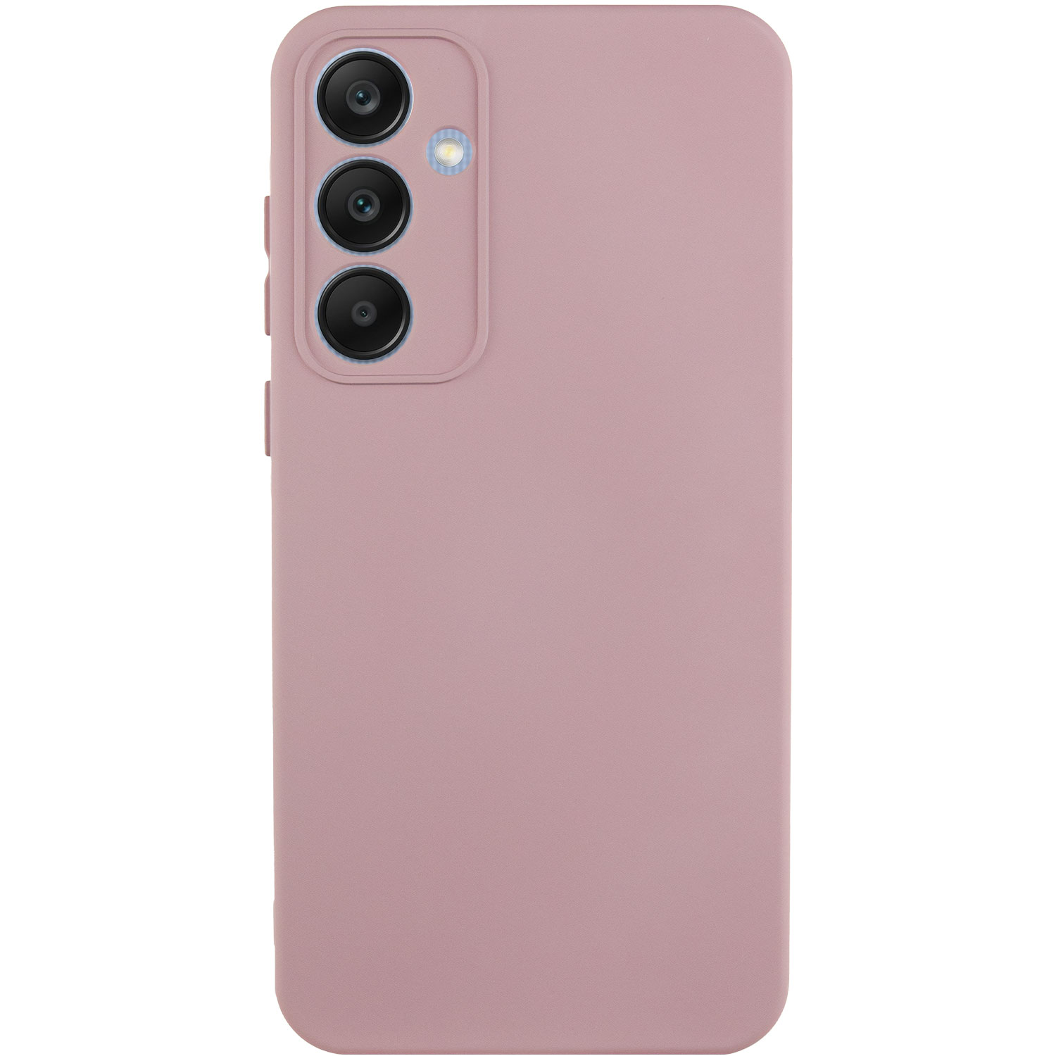 Чохол Silicone Cover Lakshmi Full Camera (A) для Samsung Galaxy A35 (Рожевий / Pink Sand)