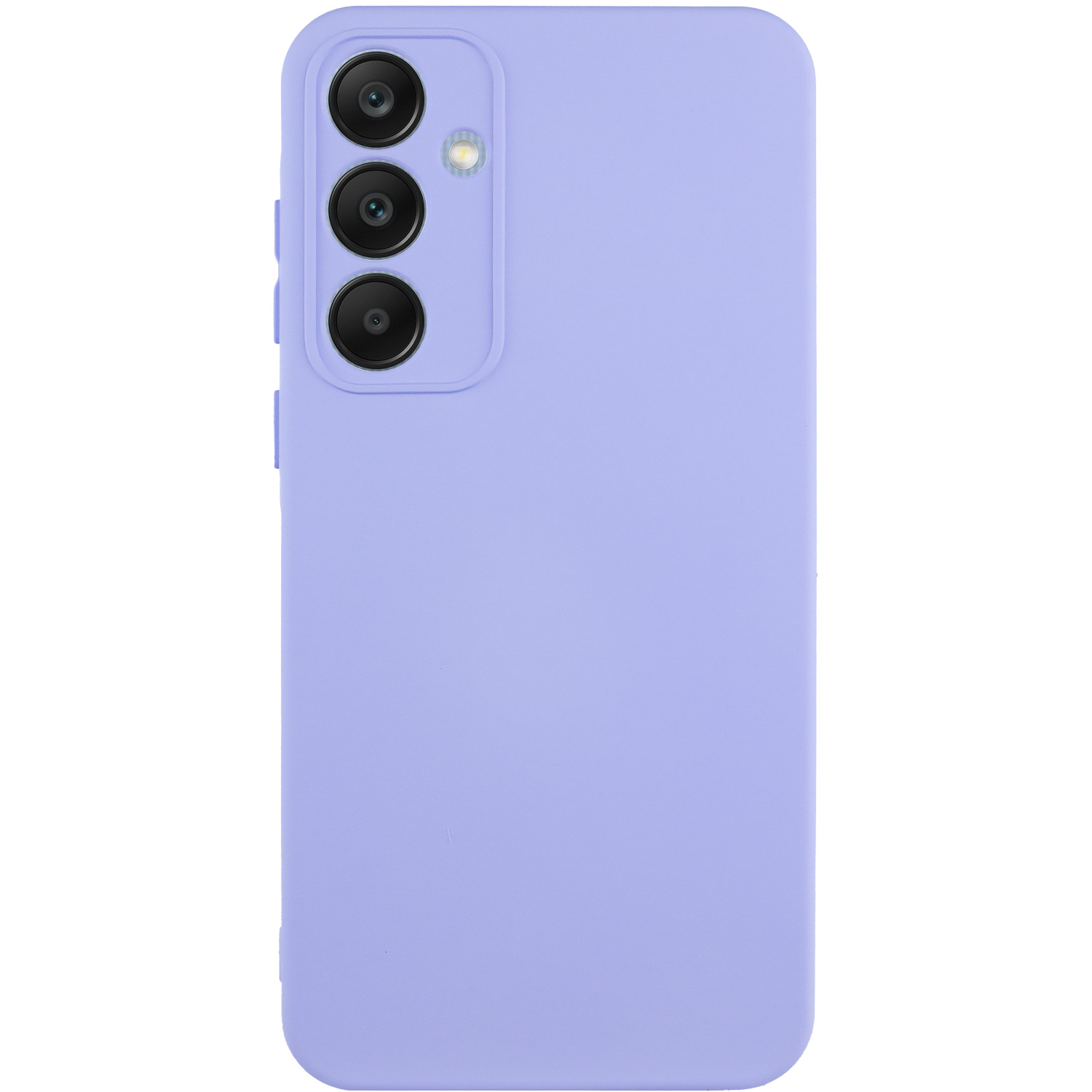 Чехол Silicone Cover Lakshmi Full Camera (A) для Samsung Galaxy A35 (Сиреневый / Dasheen)