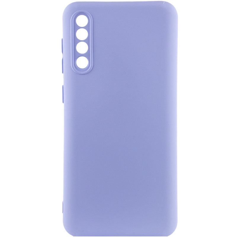 Чехол Silicone Cover Lakshmi Full Camera (A) для Samsung Galaxy A50 (A505F) / A50s / A30s (Сиреневый / Dasheen)