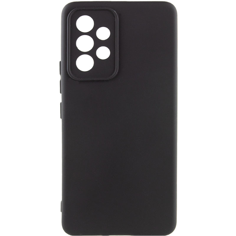 Чехол Silicone Cover Lakshmi Full Camera (A) для Samsung Galaxy A52 5G (Черный / Black)