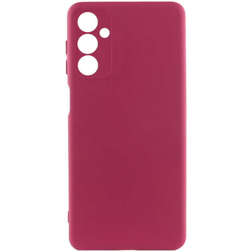 Чехол Silicone Cover Lakshmi Full Camera (A) для Samsung Galaxy A54 5G (Бордовый / Marsala)