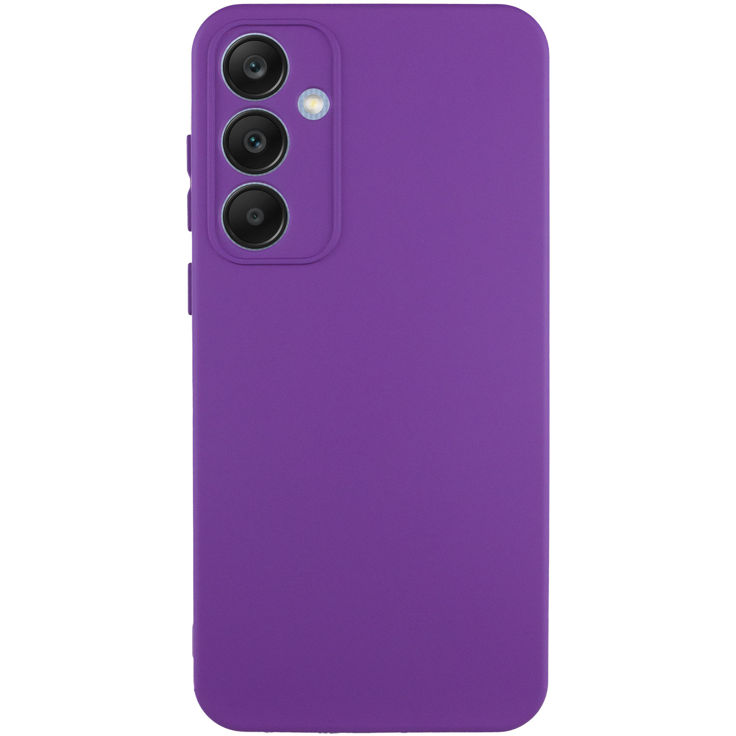 Чехол Silicone Cover Lakshmi Full Camera (A) для Samsung Galaxy A55 (Фиолетовый / Purple)