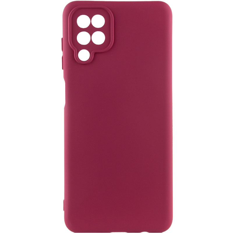 Чехол Silicone Cover Lakshmi Full Camera (A) для Samsung Galaxy M33 5G (Бордовый / Marsala)