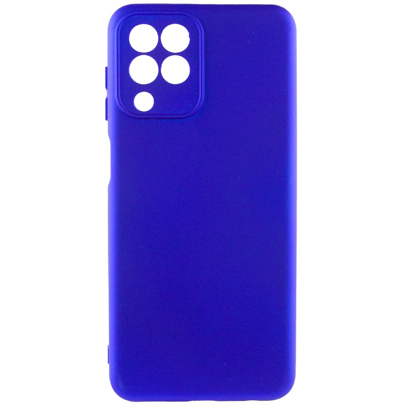 Чехол Silicone Cover Lakshmi Full Camera (A) для Samsung Galaxy M33 5G (Синий / Iris)
