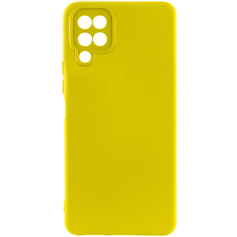 Чехол Silicone Cover Lakshmi Full Camera (A) для Samsung Galaxy M33 5G (Желтый / Flash)