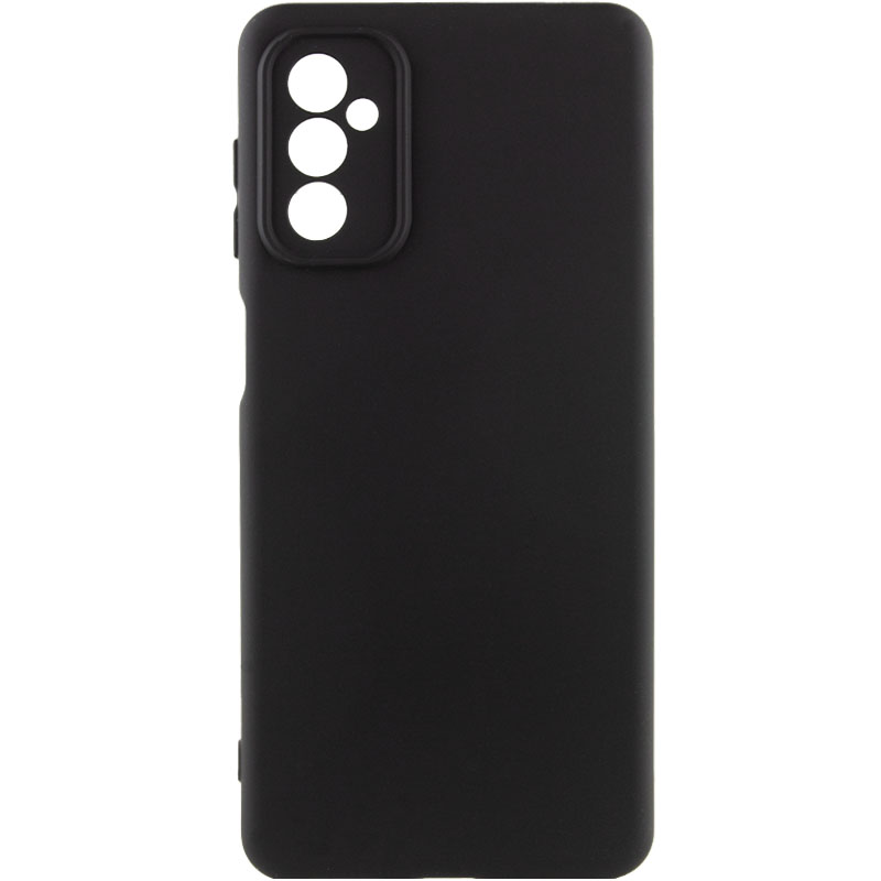 Чехол Silicone Cover Lakshmi Full Camera (A) для Samsung Galaxy M52 (Черный / Black)