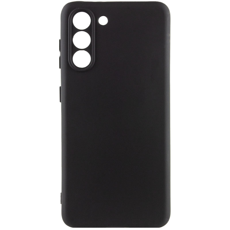 Чехол Silicone Cover Lakshmi Full Camera (A) для Samsung Galaxy S21 (Черный / Black)