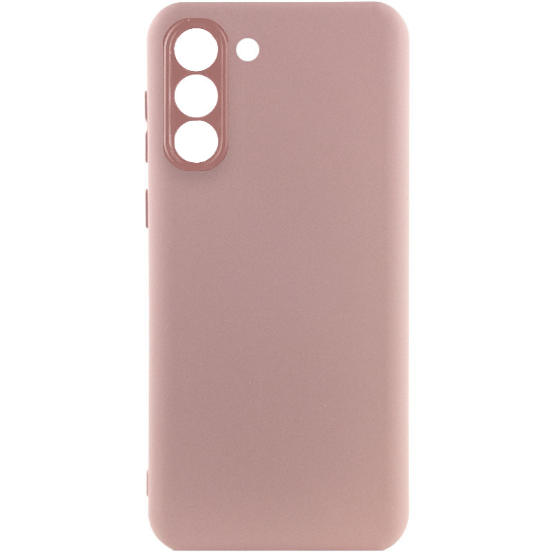 Чехол Silicone Cover Lakshmi Full Camera (A) для Samsung Galaxy S21 (Розовый / Pink Sand)
