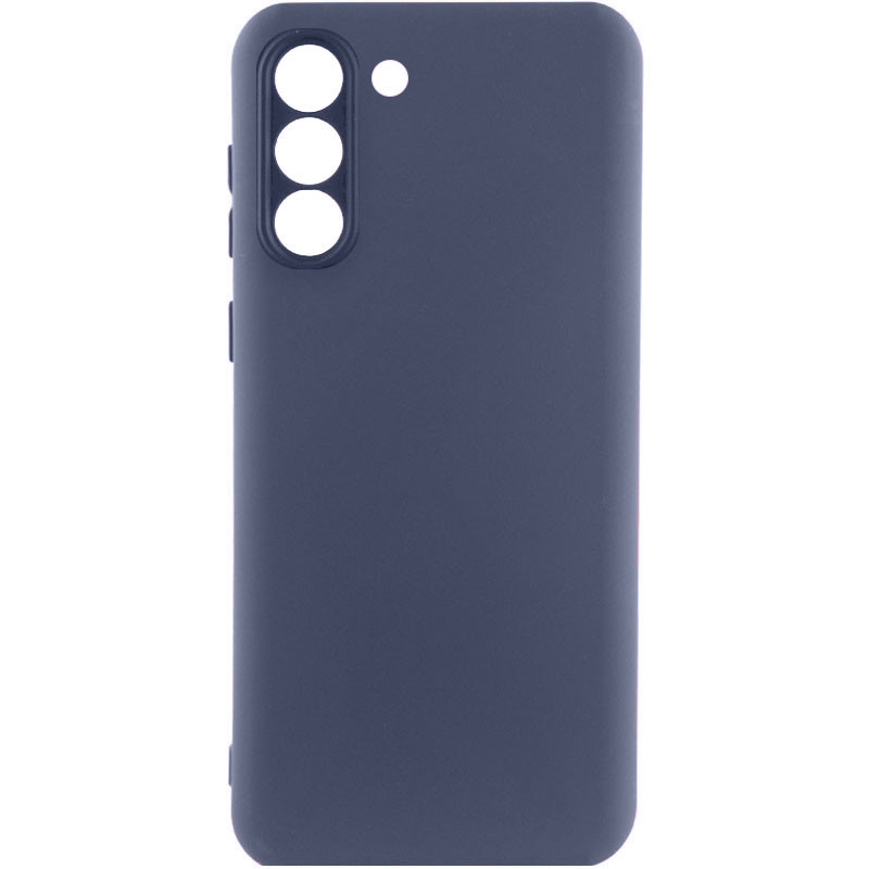 Чехол Silicone Cover Lakshmi Full Camera (A) для Samsung Galaxy S21 (Синий / Midnight Blue)