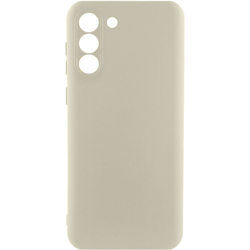 Чехол Silicone Cover Lakshmi Full Camera (A) для Samsung Galaxy S22 (Песочный / Sand)