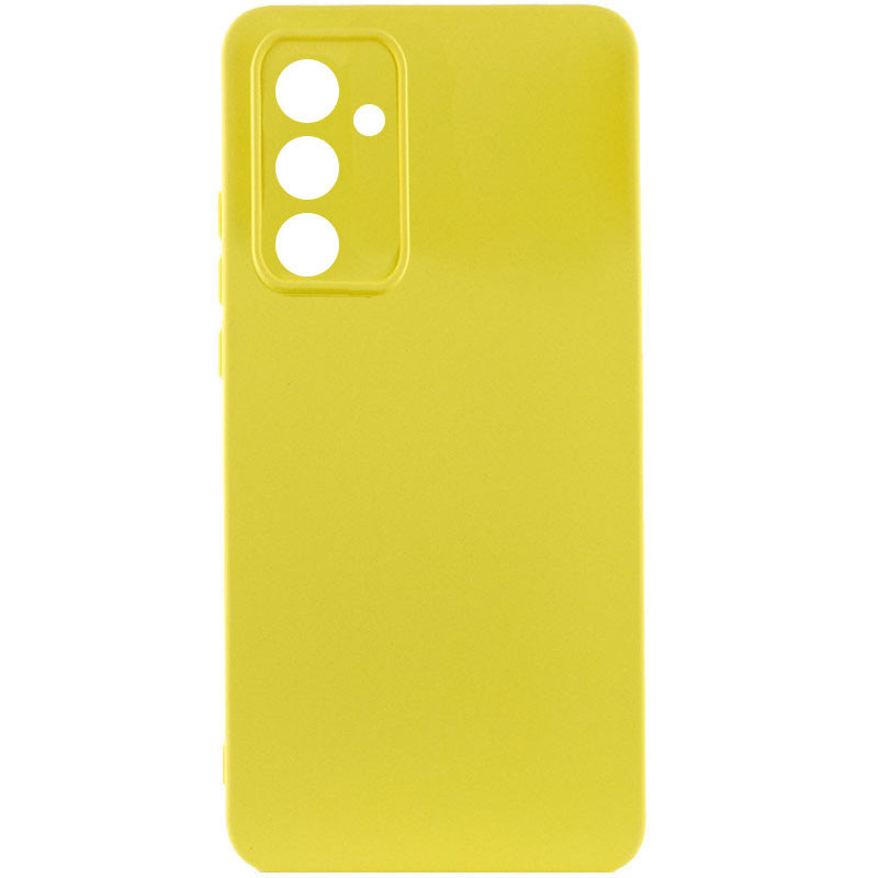 Чехол Silicone Cover Lakshmi Full Camera (A) для Samsung Galaxy S23 FE (Желтый / Flash)