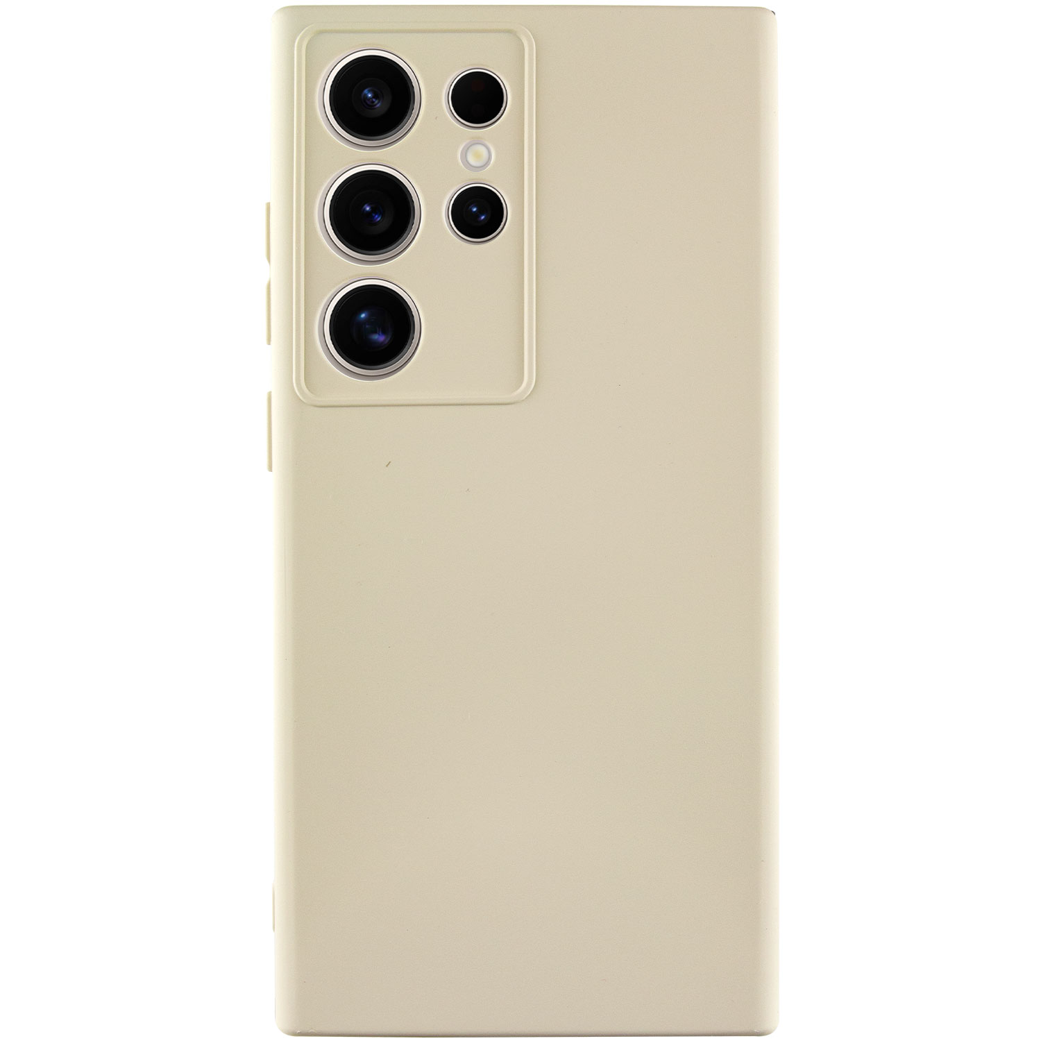 Чохол Silicone Cover Lakshmi Full Camera (A) для Samsung Galaxy S24 Ultra (Пісочний / Sand)