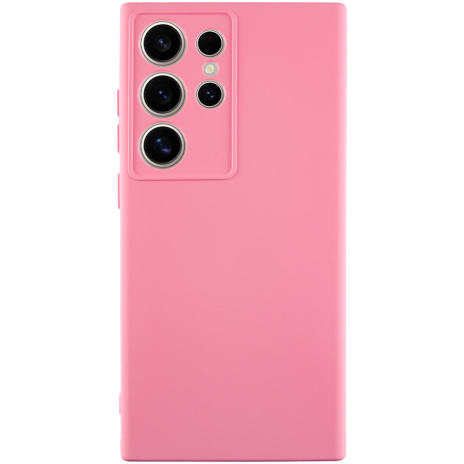 Чохол Silicone Cover Lakshmi Full Camera (A) для Samsung Galaxy S24 Ultra (Рожевий / Pink)