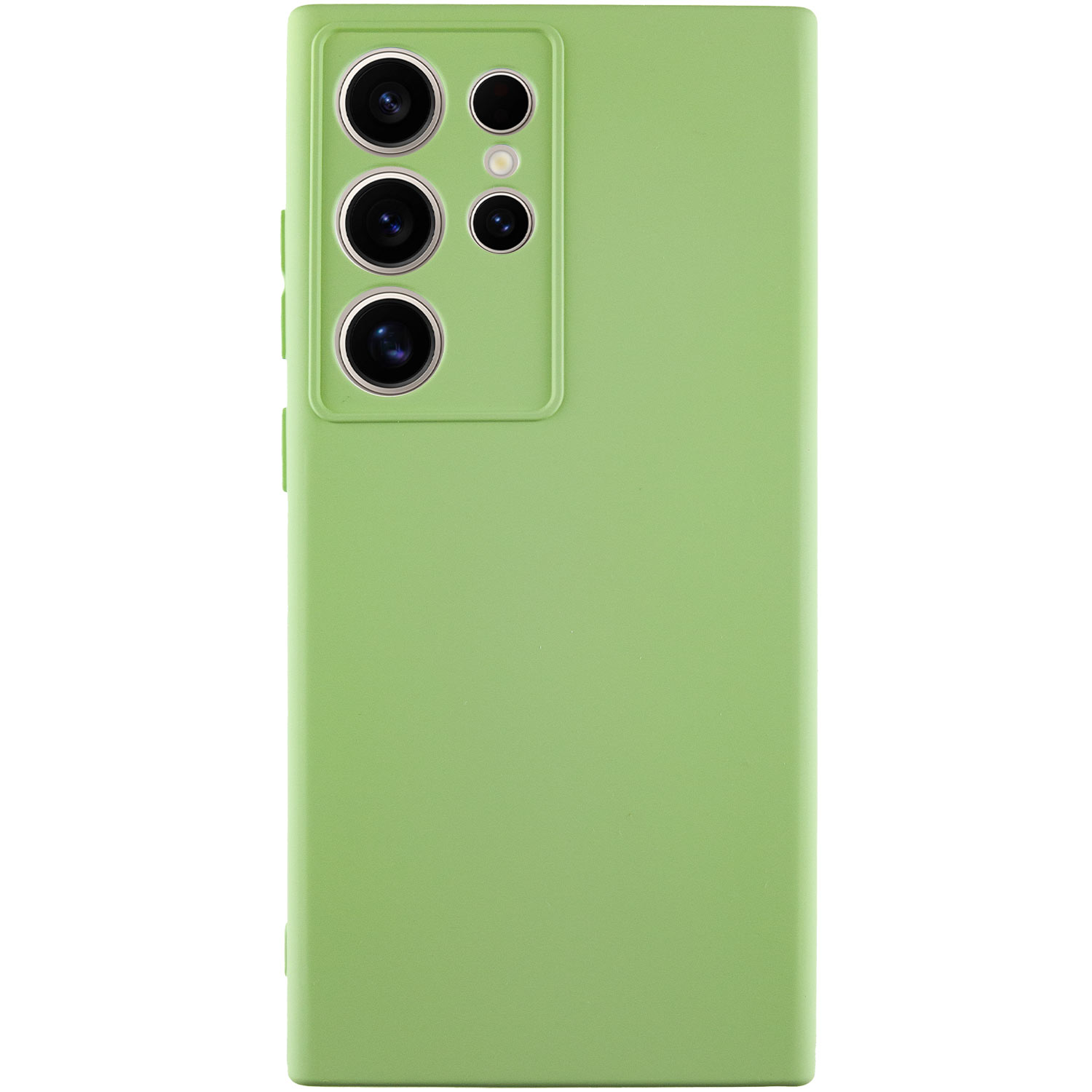 Чохол Silicone Cover Lakshmi Full Camera (A) для Samsung Galaxy S24 Ultra (Зелений / Pistachio)