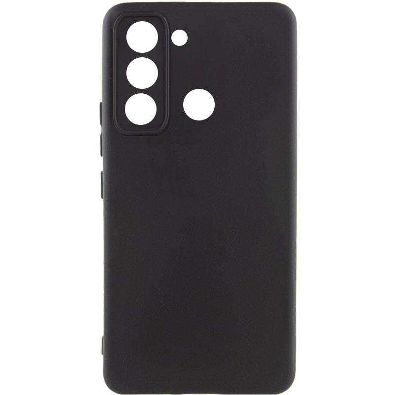 Чохол Silicone Cover Lakshmi Full Camera (A) для TECNO Pop 5 LTE (Чорний / Black)