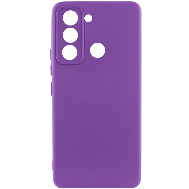 Чохол Silicone Cover Lakshmi Full Camera (A) для TECNO Pop 5 LTE (Фіолетовий / Purple)