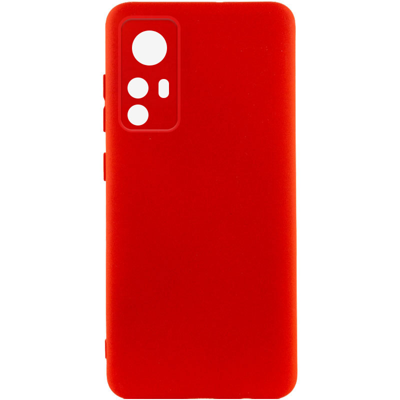 Чохол Silicone Cover Lakshmi Full Camera (A) для Xiaomi 12T (Червоний / Red)