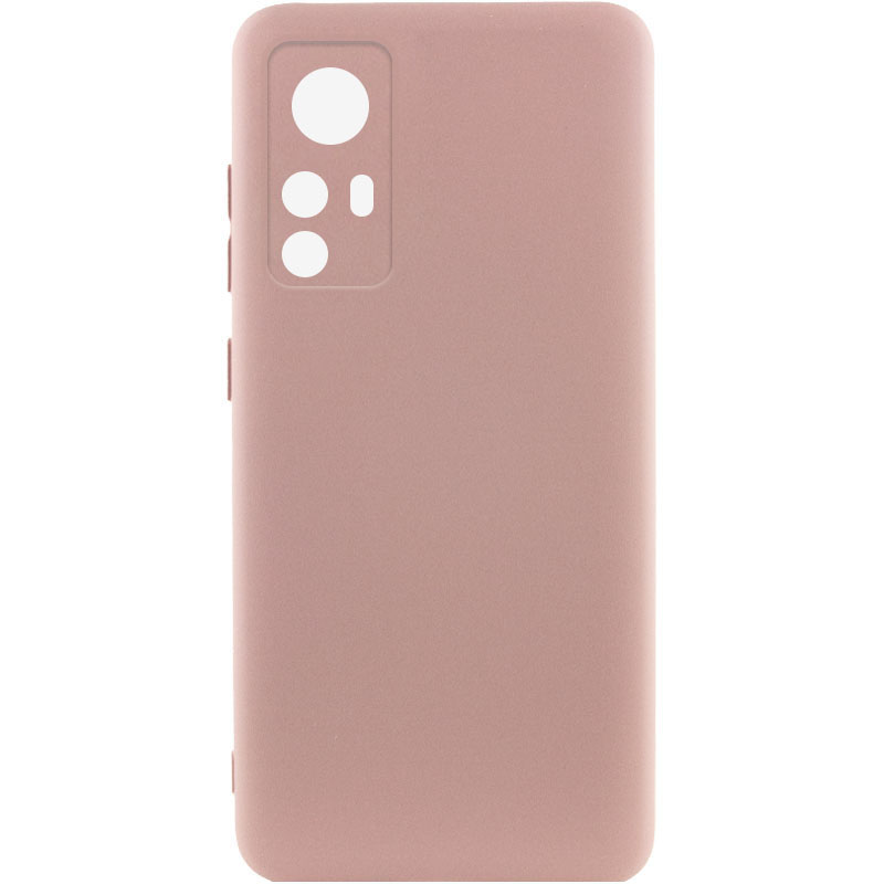 Чохол Silicone Cover Lakshmi Full Camera (A) для Xiaomi 12T (Рожевий / Pink Sand)