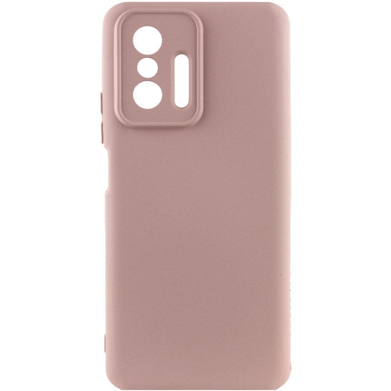 Чохол Silicone Cover Lakshmi Full Camera (A) для Xiaomi 11T (Рожевий / Pink Sand)