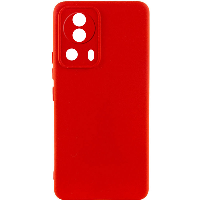 Чохол Silicone Cover Lakshmi Full Camera (A) для Xiaomi 13 Lite (Червоний / Red)