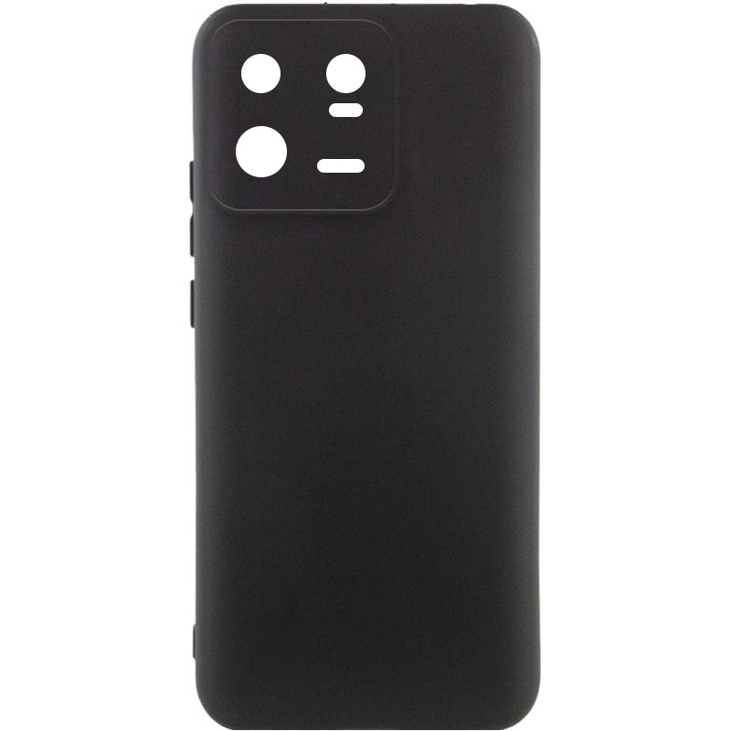 Чохол Silicone Cover Lakshmi Full Camera (A) для Xiaomi 13 Pro (Чорний / Black)