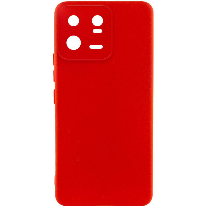Чехол Silicone Cover Lakshmi Full Camera (A) для Xiaomi 13 Pro (Красный / Red)
