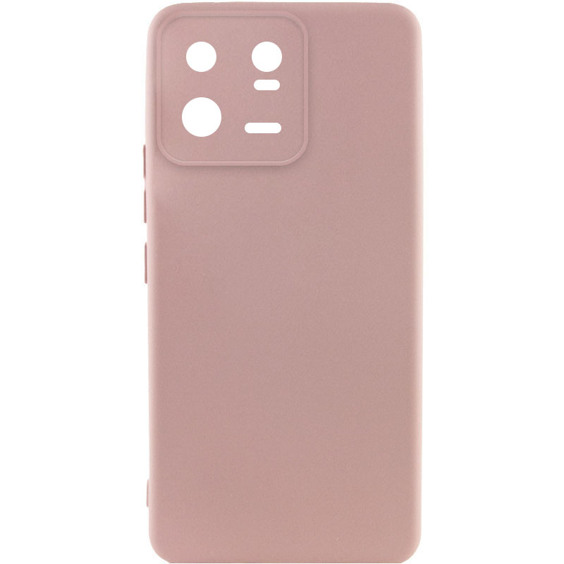 Чохол Silicone Cover Lakshmi Full Camera (A) для Xiaomi 13 Pro (Рожевий / Pink Sand)
