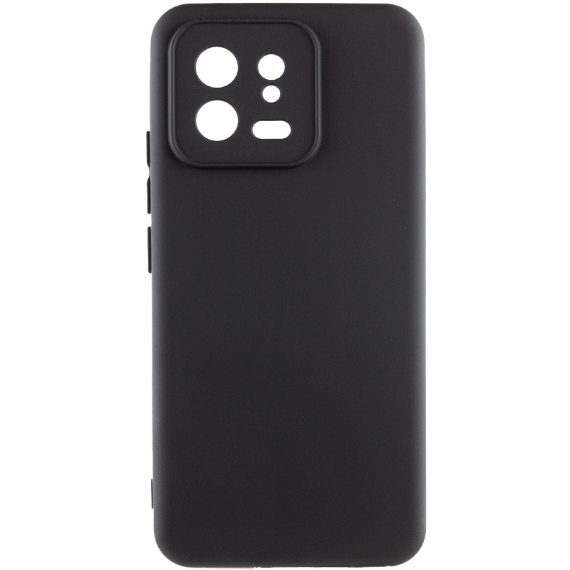 Чехол Silicone Cover Lakshmi Full Camera (A) для Xiaomi 13 (Черный / Black)