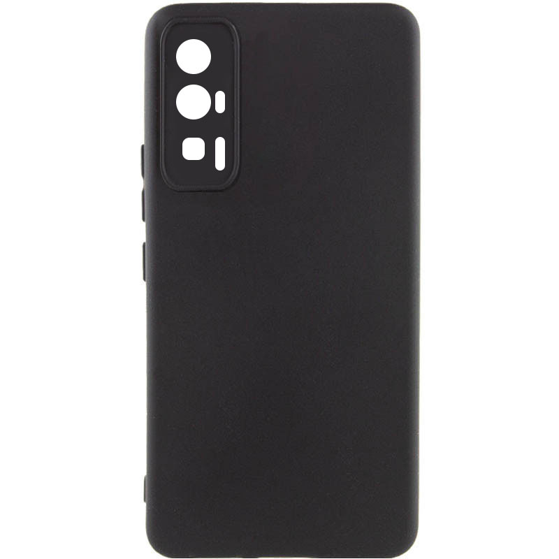 Чехол Silicone Cover Lakshmi Full Camera (A) для Xiaomi Poco F5 Pro (Черный / Black)