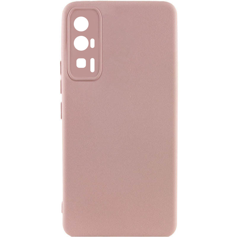 Чехол Silicone Cover Lakshmi Full Camera (A) для Xiaomi Poco F5 Pro (Розовый / Pink Sand)