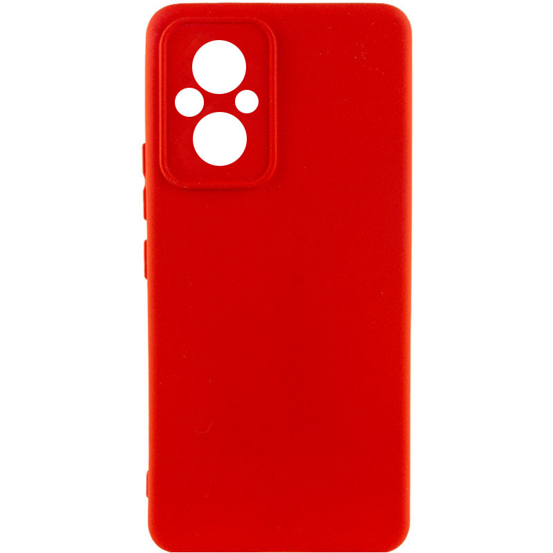 Чохол Silicone Cover Lakshmi Full Camera (A) для Xiaomi Poco M5 (Червоний / Red)