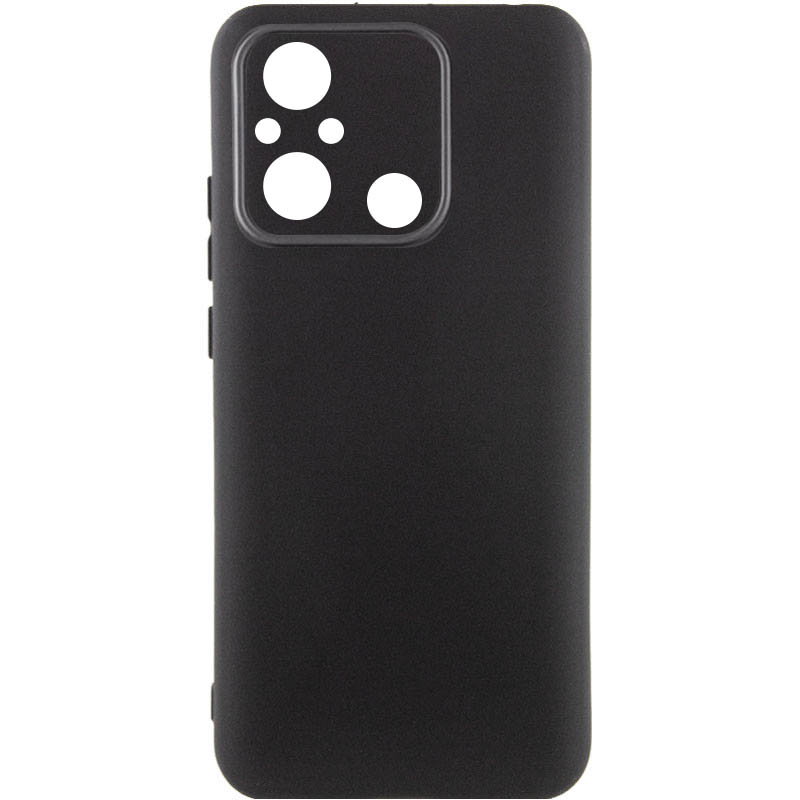 Чохол Silicone Cover Lakshmi Full Camera (A) для Xiaomi Redmi 12C (Чорний / Black)