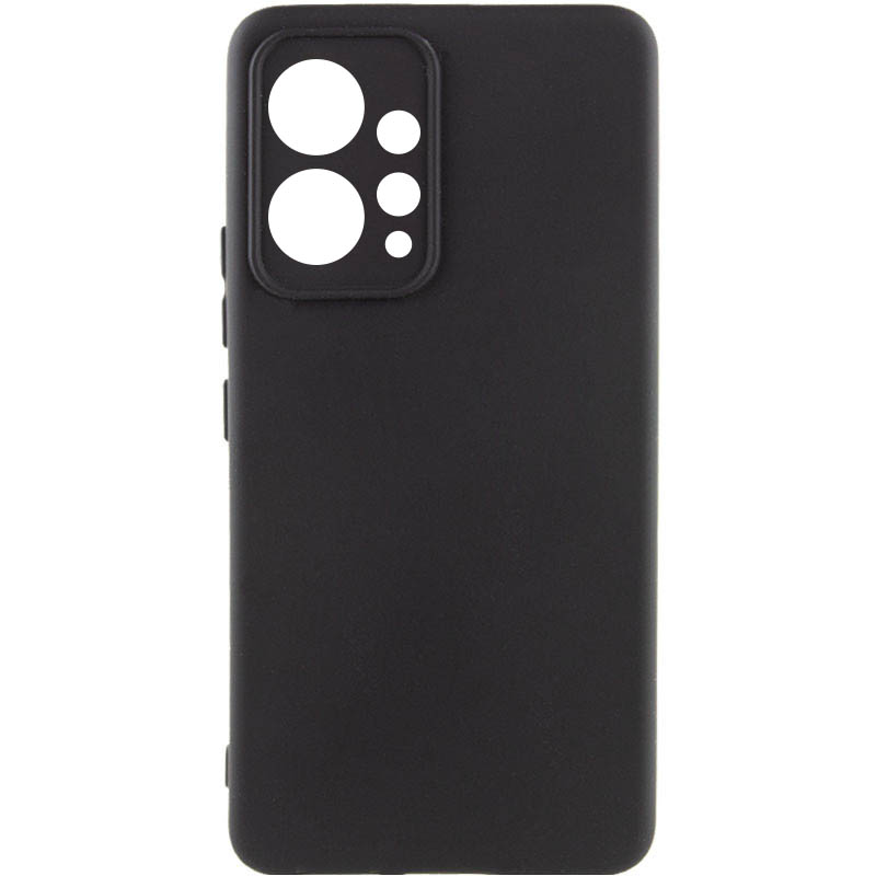 Чохол Silicone Cover Lakshmi Full Camera (A) для Xiaomi Redmi 12 (Чорний / Black)