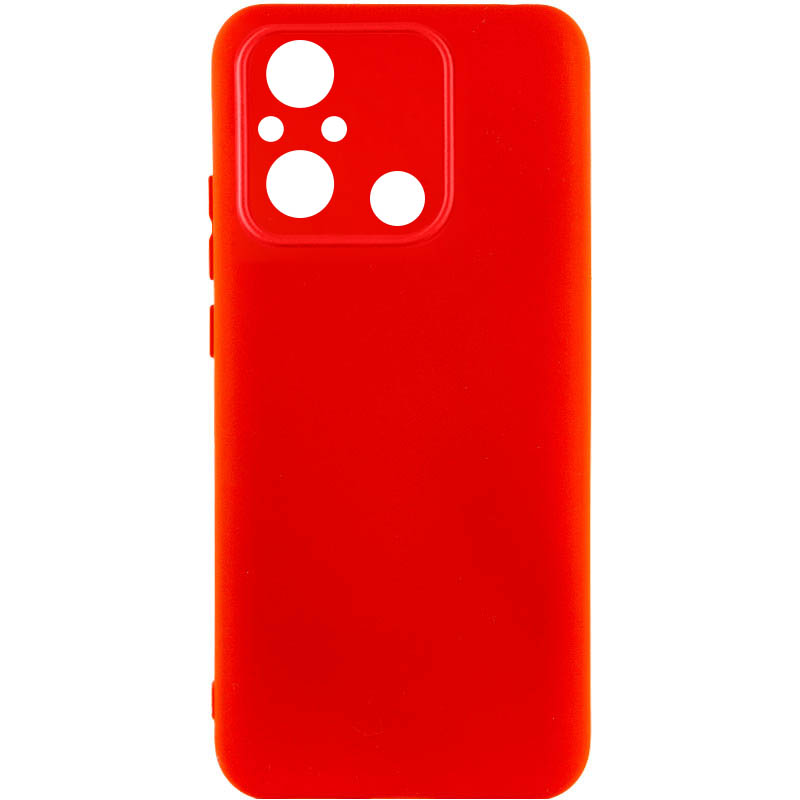 Чохол Silicone Cover Lakshmi Full Camera (A) для Xiaomi Redmi 12C (Червоний / Red)