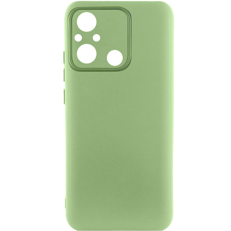 Чохол Silicone Cover Lakshmi Full Camera (A) для Xiaomi Redmi 12C (Зелений / Pistachio)