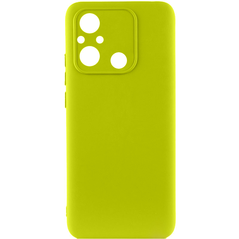 Чохол Silicone Cover Lakshmi Full Camera (A) для Xiaomi Redmi 12C (Жовтий / Flash)