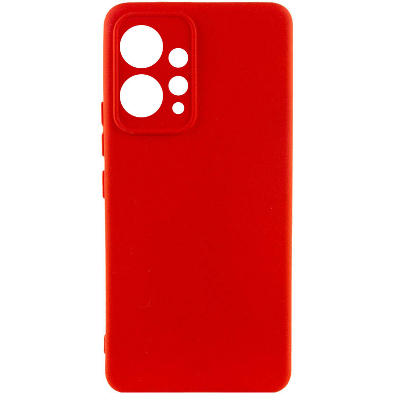 Чохол Silicone Cover Lakshmi Full Camera (A) для Xiaomi Redmi 12 (Червоний / Red)