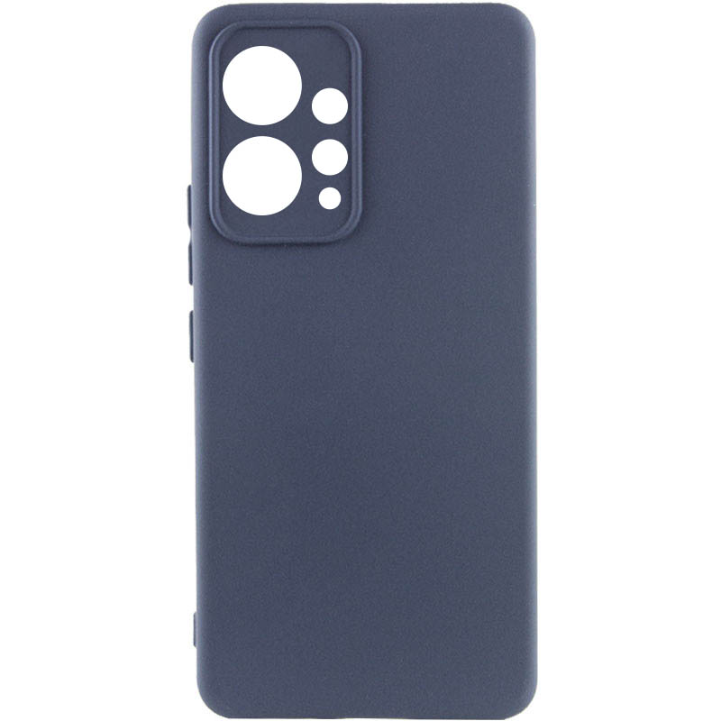Чохол Silicone Cover Lakshmi Full Camera (A) для Xiaomi Redmi 12 (Синій / Midnight Blue)