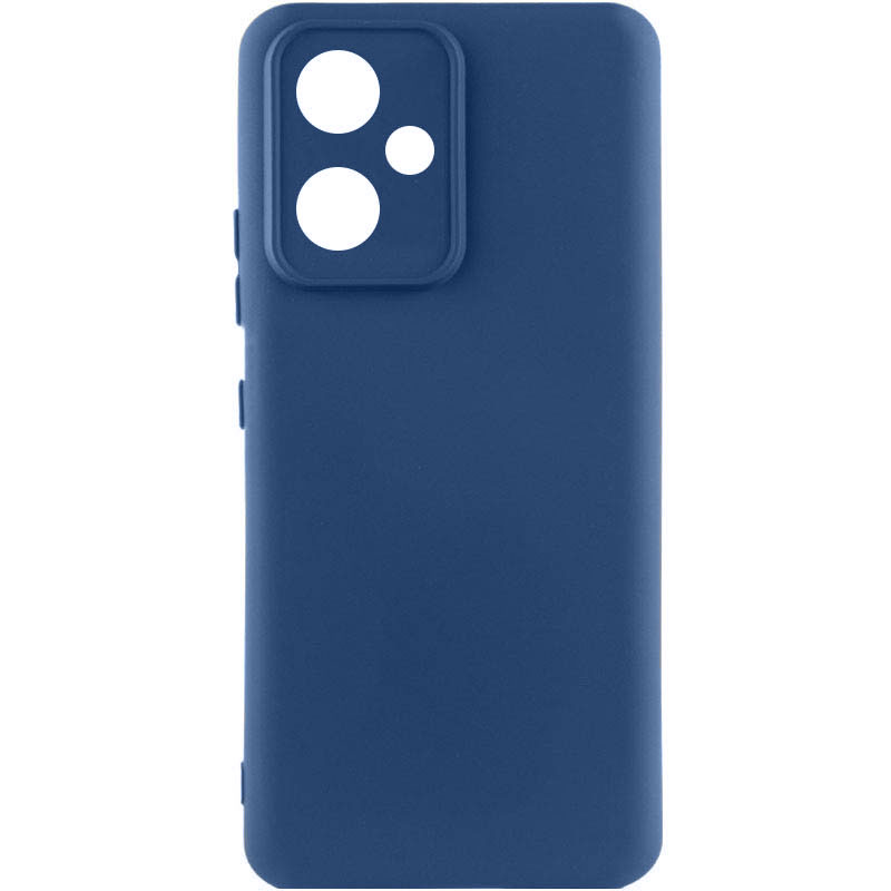 Чехол Silicone Cover Lakshmi Full Camera (A) для Xiaomi Redmi 12 (Синий / Navy Blue)