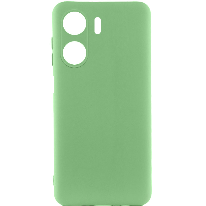 Чехол Silicone Cover Lakshmi Full Camera (A) для Xiaomi Redmi 13C / Poco C65 (Зеленый / Pistachio)
